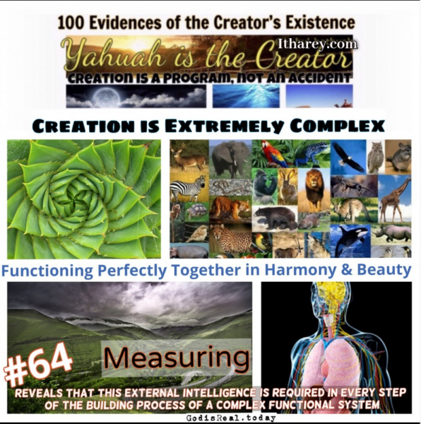 Evidence #64 Proof Yahuah Exists - Measuring