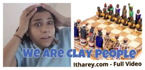 We are Clay People Animated because His Breathe Gives Life