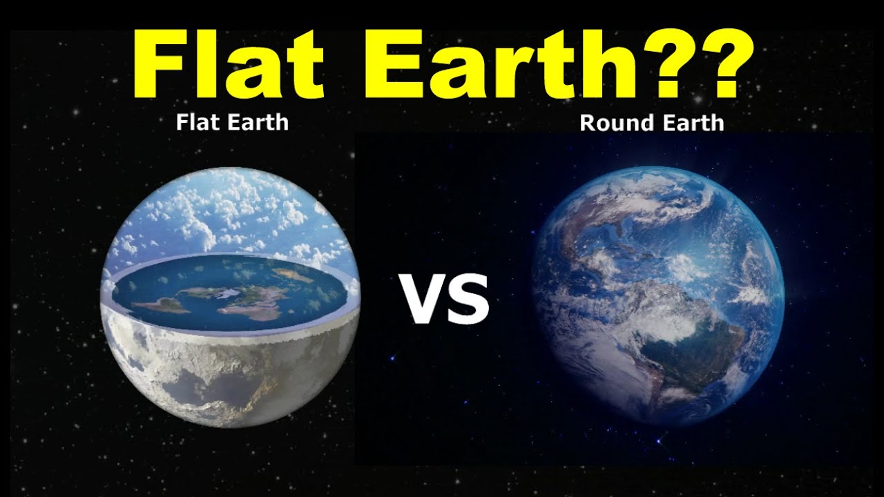 Flat earth vs globe